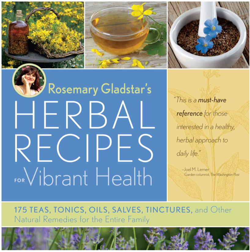 Cover of Herbal Recipes for Vibrant Health by Rosemary Gladstar